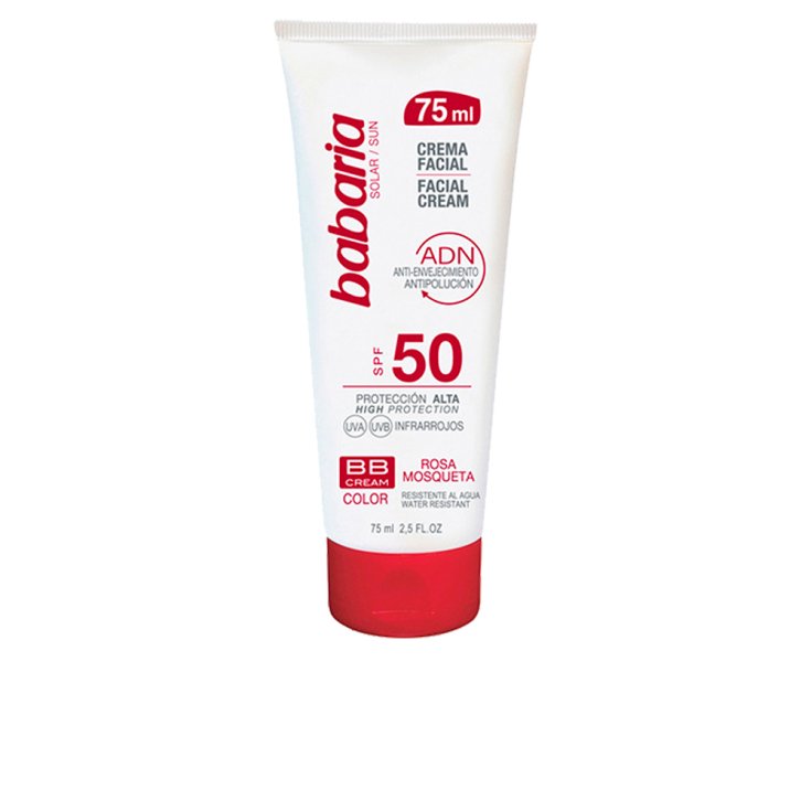 Babaria Bb Gesichts-Sonnencreme Spf50 Hagebuttenöl 75ml