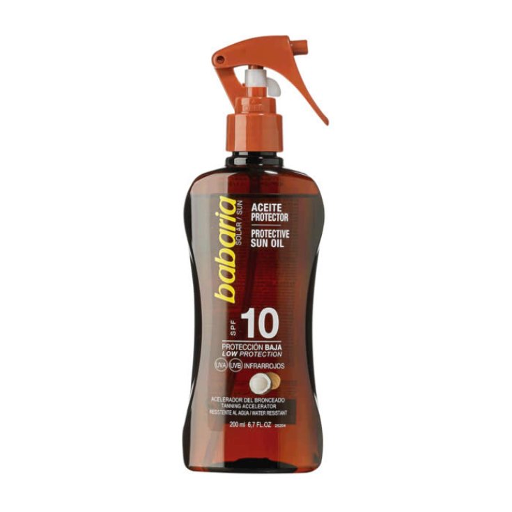 Babaria Kokosnuss- und Aloe-Vera-Öl-Spray Spf10 200 ml