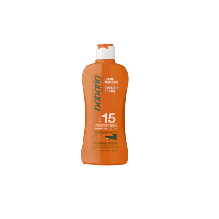 Babaria Sonnenschutzlotion Spf15 Aloe Vera 200ml