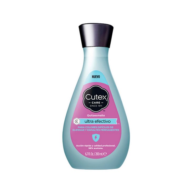 Cutex Ultraeffektiver Nagellackentferner für schwierige Farben 200ml