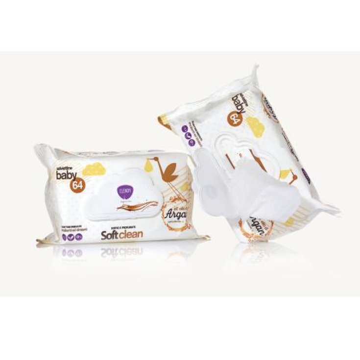 CLENDY WIPES BABY ARGAN 64 P