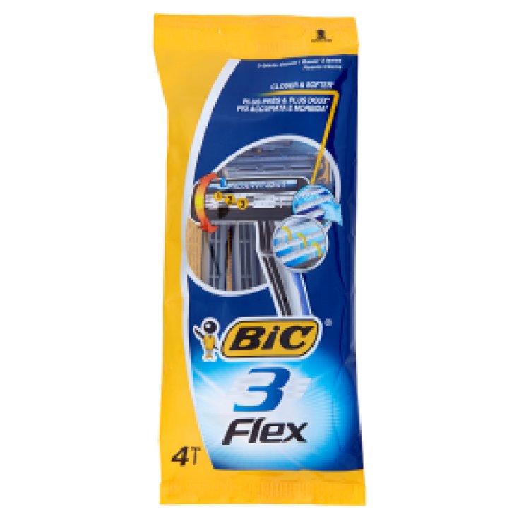 BIC RASIERBART FLEX 3 X 4