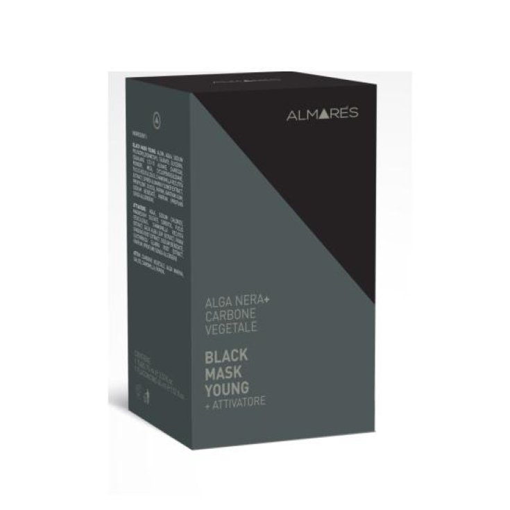 ALMARES SCHWARZE MASKE PEEL-OFF Y 85 + 4