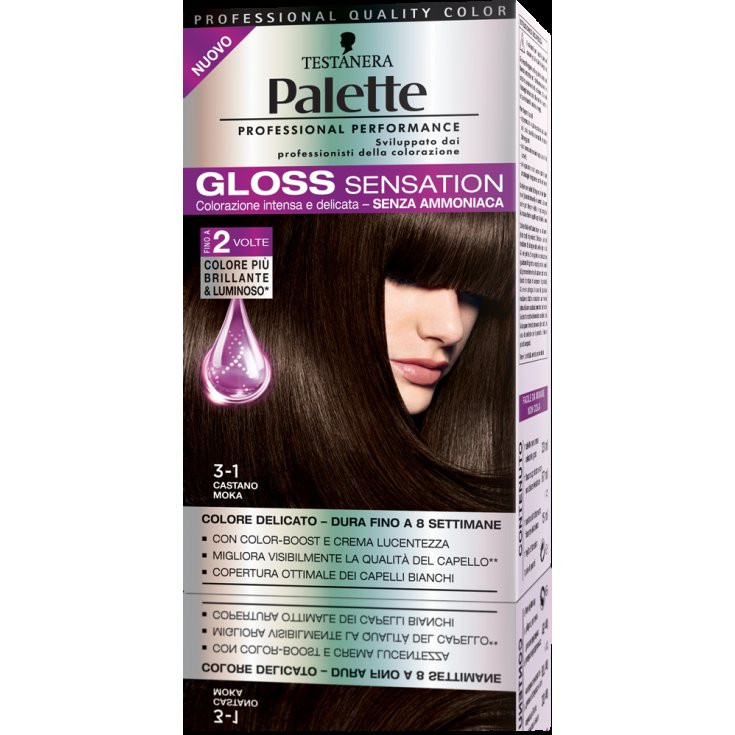 * PALETTE GLOSS SENSATION 3-1 C / MOKA