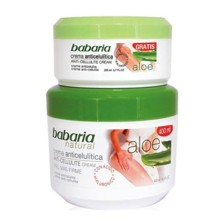 Babaria Aloe Anti-Cellulite-Creme 400 ml Set 2 Teile Babaria Aloe Anti-Cellulite-Creme 400 ml Set 2 Teile