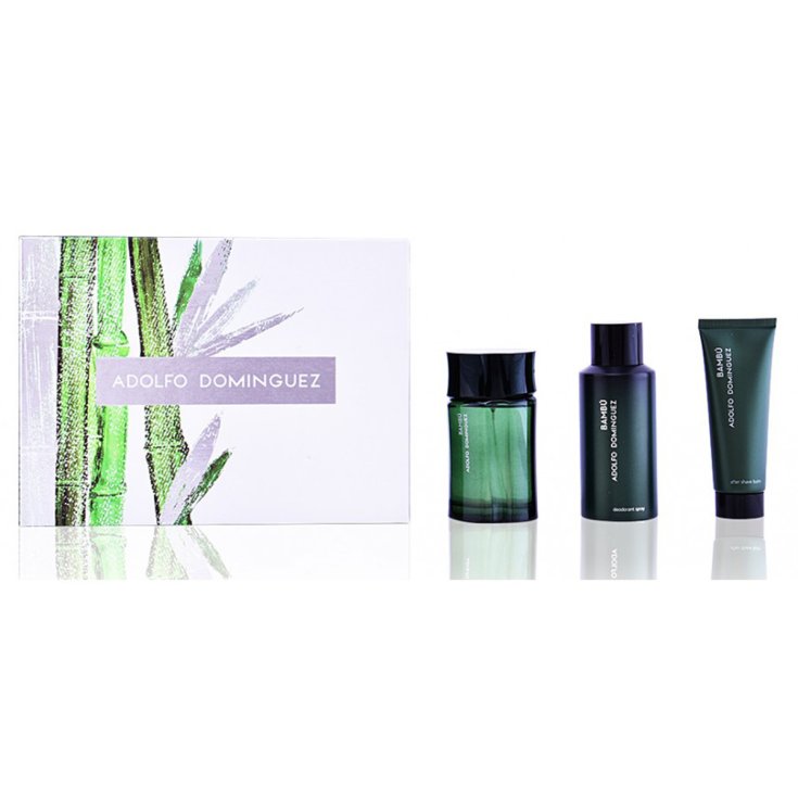 Adolfo Dominguez Agua De Bambu Eau de Toilette Spray 120ml Set 3 Teile 2018
