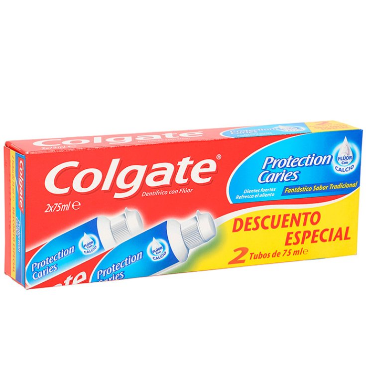 Colgate Protection Caries Zahnpasta 2x75ml