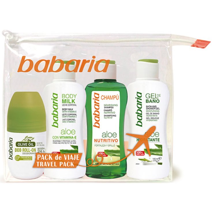 Babaria Aloe Pflegeshampoo 100ml Set 4 Stück 2018