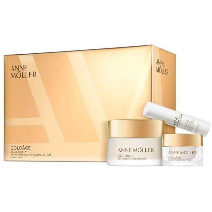 Anne Möller Goldage Extra Riche Aufbaucreme Spf15 50ml Set 3 Teile 2018