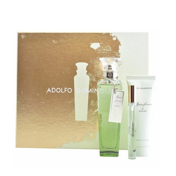 Adolfo Dominguez Agua Fresca De Azahar Eau De Toilette Spray 120ml Set 3 Teile 2018