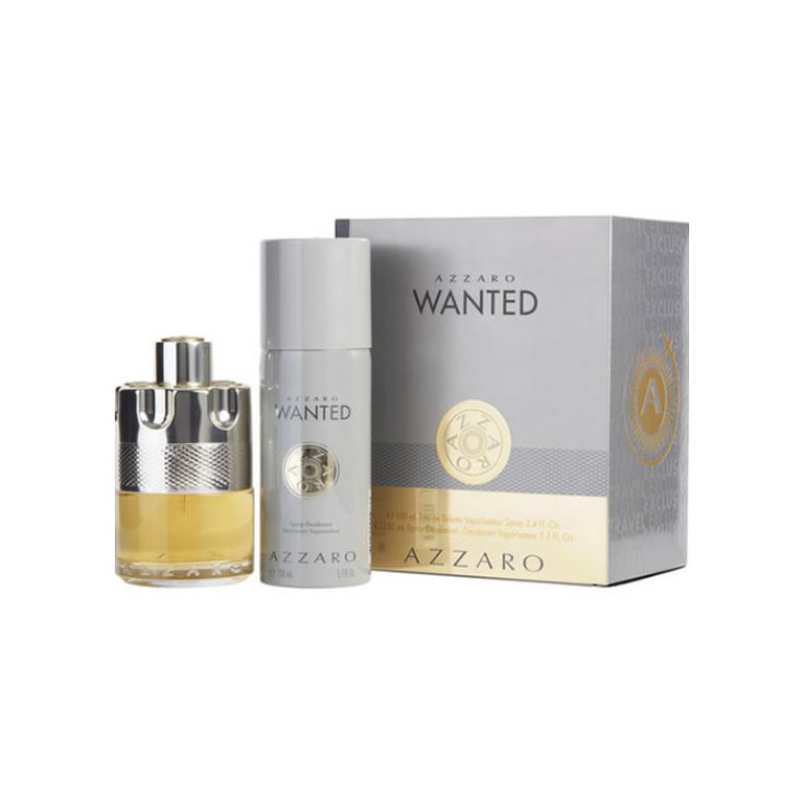Azzaro Wanted Eau de Toilette Spray 100ml Set 2 Teile 2018