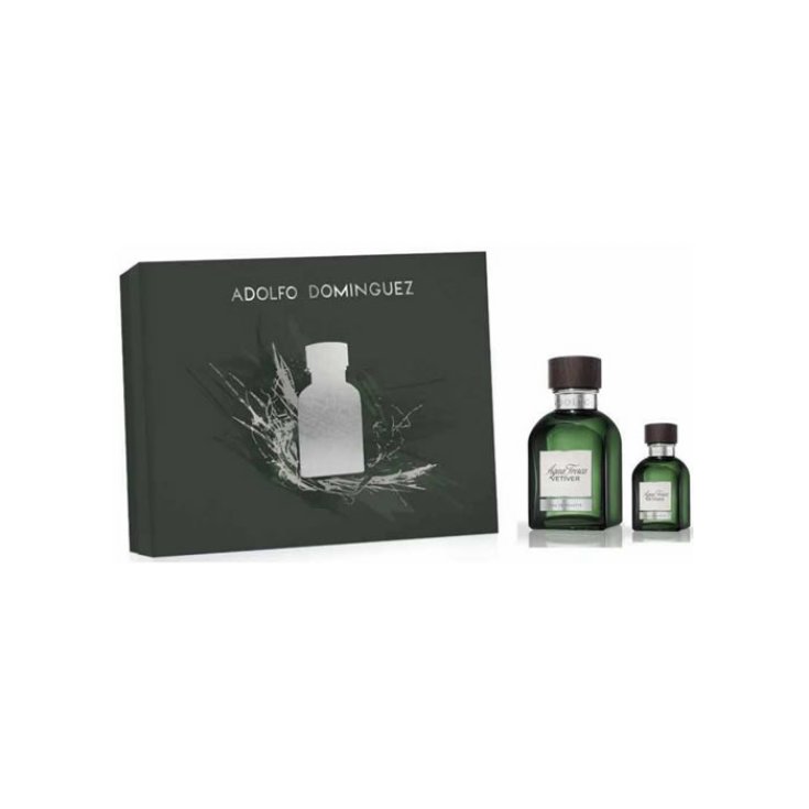 Adolfo Dominguez Agua Fresca Vetiver Eau de Toilette Spray 120ml Set 2 Teile 2018