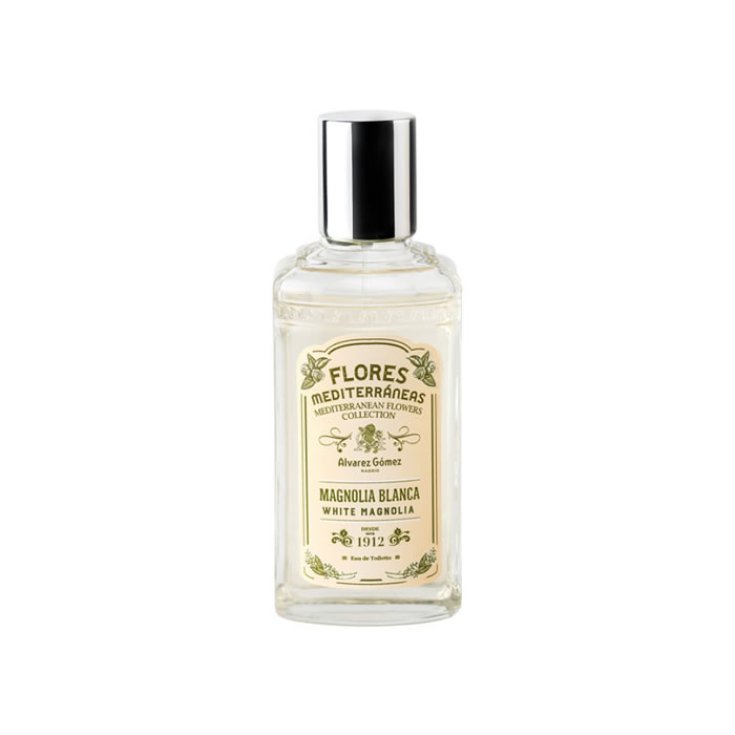 Alvarez Gomez Blumen des Mittelmeers Weiße Magnolie Eau de Toilette Spray 80 ml
