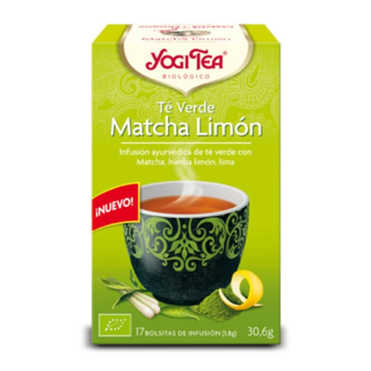 Yogi Tea Grüner Tee Matcha Limon 17 Filtros X 1,8g