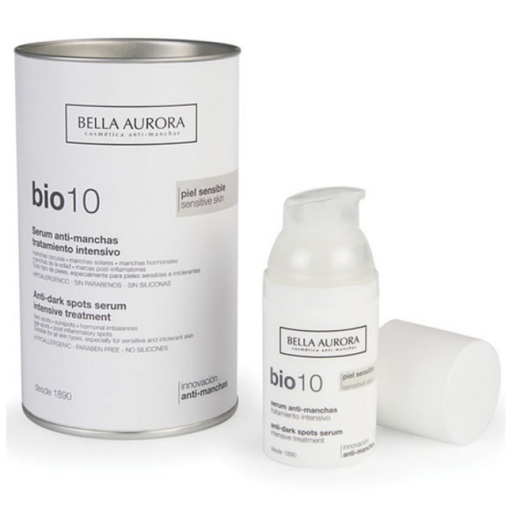 Bella Aurora Bio10 Anti Dark Spots Serum Intensivbehandlung Empfindliche Haut 30ml