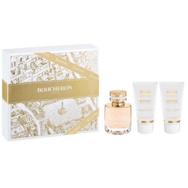 Boucheron Quatre Eau de Parfum Spray 100ml Set 3 Teile 2019