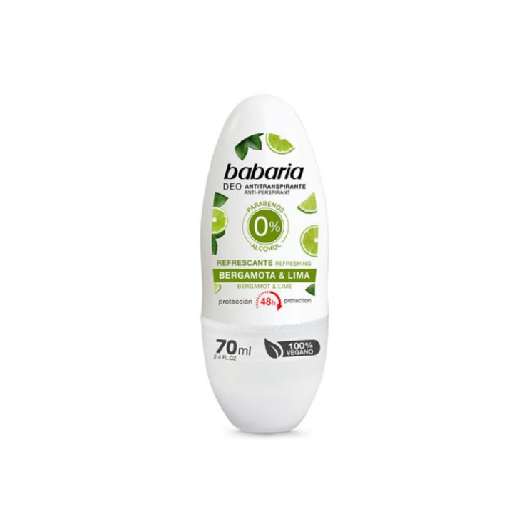 Babaria Bergamotte und erfrischendes Limetten-Deo Roll-on 70ml