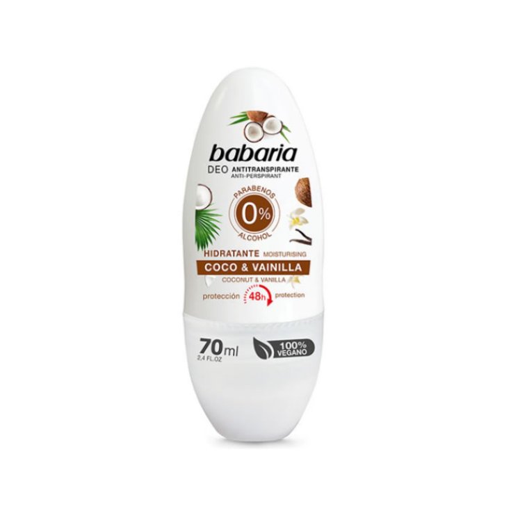 Babaria Coco And Vanilla Hidratant Roll-on Deodorant 70ml
