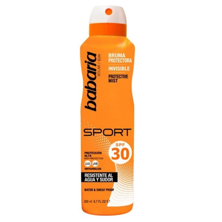 Babaria Sport Invisible Protective Mist Spf30 Spray 200ml