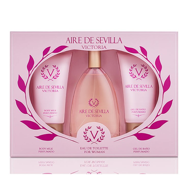 Aire De Sevilla Victoria Eau de Toilette Spray 150ml Set 3 Teile 2019