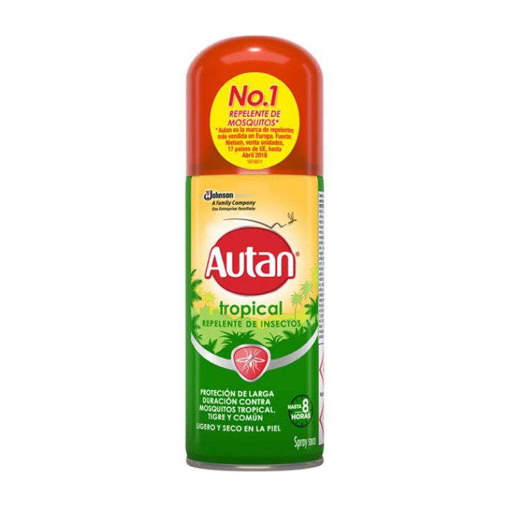 Autan Tropical Repellent Trockenspray 100ml