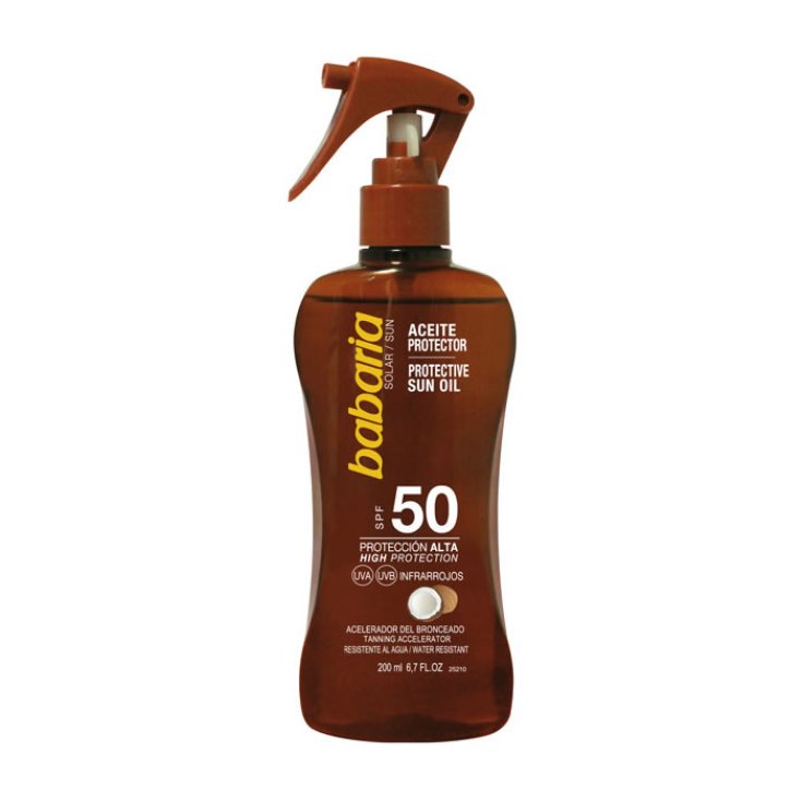 Babaria Kokosnuss-Sonnenschutzöl Spf50 200ml