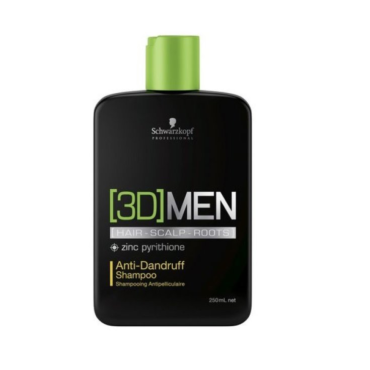 Schwarzkopf Professional 3D Men Anti-Schuppen-Shampoo 250 ml Schwarzkopf Professional 3D Men Anti-Schuppen-Shampoo 250 ml