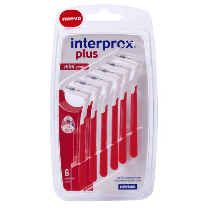 Interprox Dental Plus Mini Konische Form 6 Einheiten Interprox Dental Plus Mini Konische Form 6 Einheiten