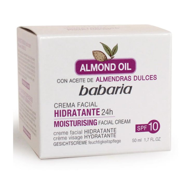 Babaria Mandelöl Feuchtigkeitscreme LSF 10 50ml