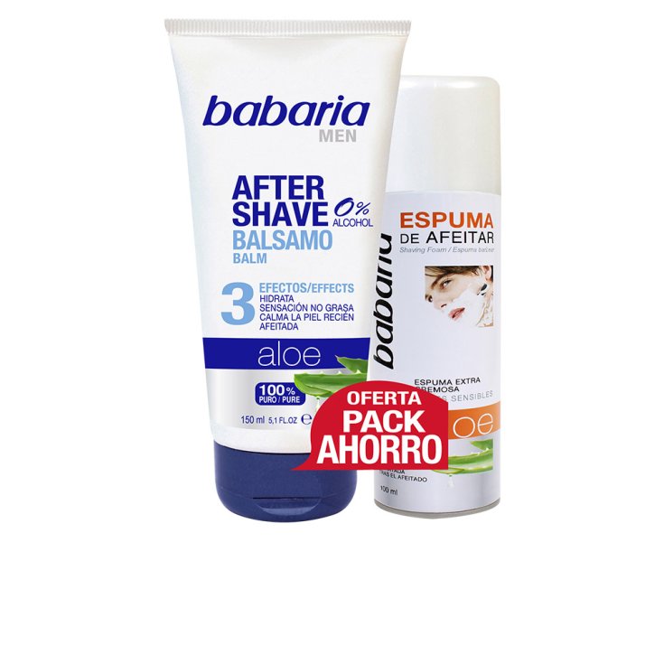 Babaria Men After Shave Balm 150ml Set 2 Teile 2018