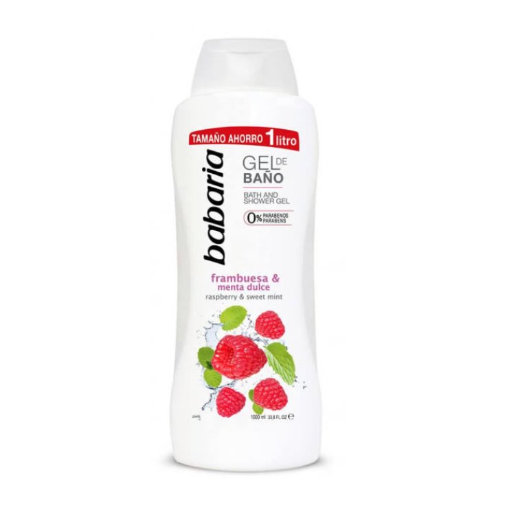 Babaria Duschgel Himbeere & Süße Minze 1000ml