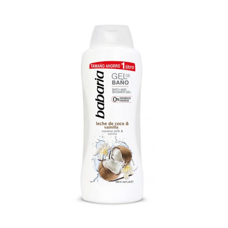Babaria Duschgel Kokosmilch & Vanille 1000ml
