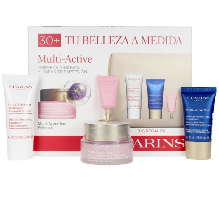Clarins Multi-Active Tagescreme für trockene Haut 50ml Set 5 Teile 2020