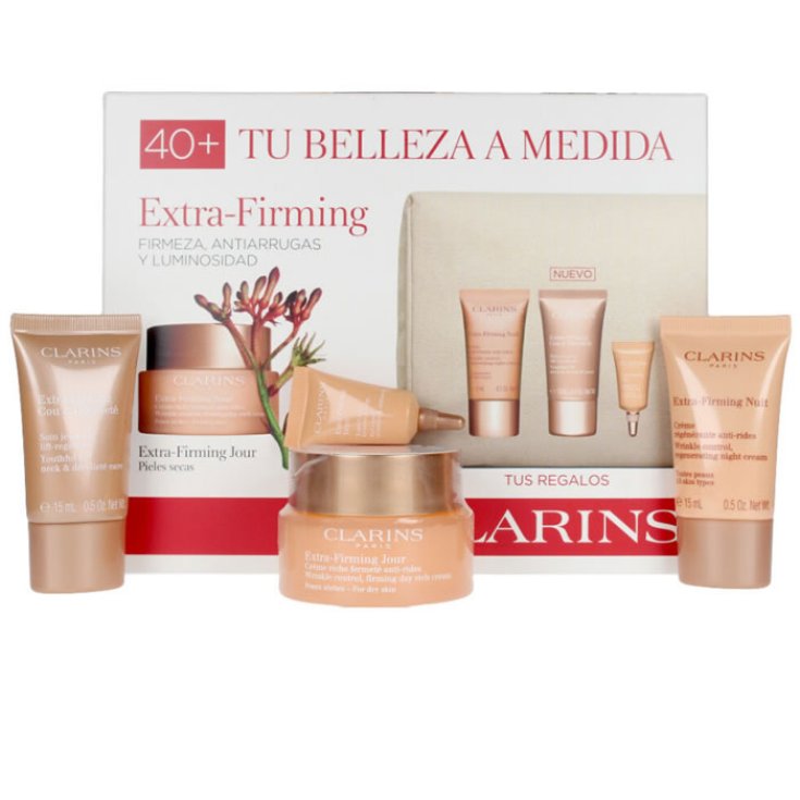 Clarins Extra-straffende Spezial-Anti-Falten-Creme für trockene Haut 50ml Set 5 Teile 2020