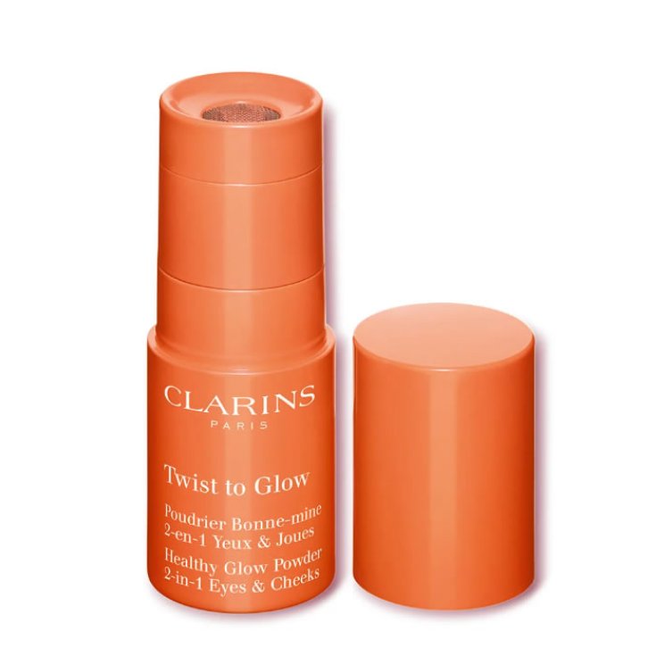 Clarins Twist to Glow Eyes & Cheecks 03 Mandarin-Glanz