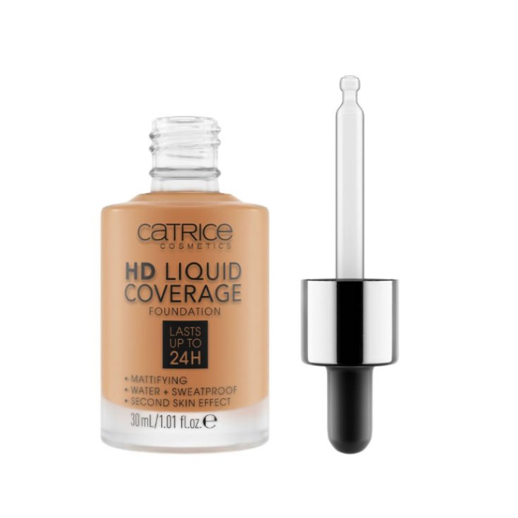 Catrice Hd Liquid Coverage Foundation Hält Tp 24h 065 Bronze Beige 30ml