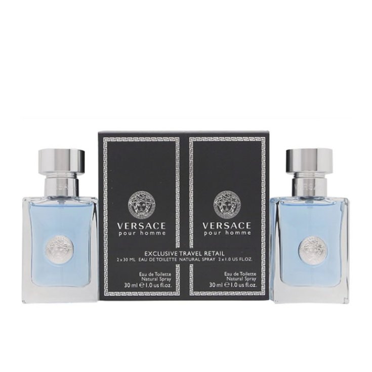 Versace Pour Homme Eau de Toilette Spray 30ml Set 2 Produkte 2020