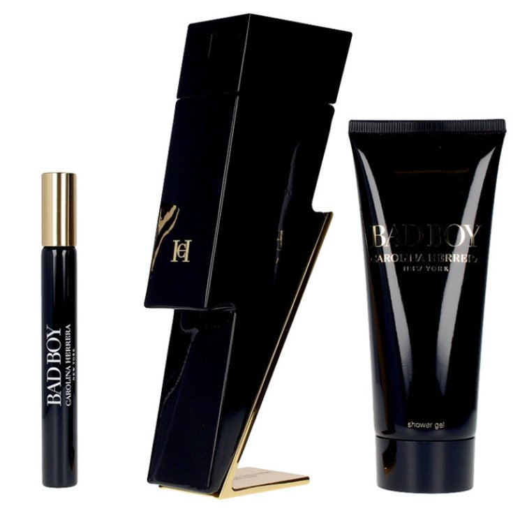 Carolina Herrera Bad Boy Eau de Toilette Spray 100ml Set 3 Stück 2020