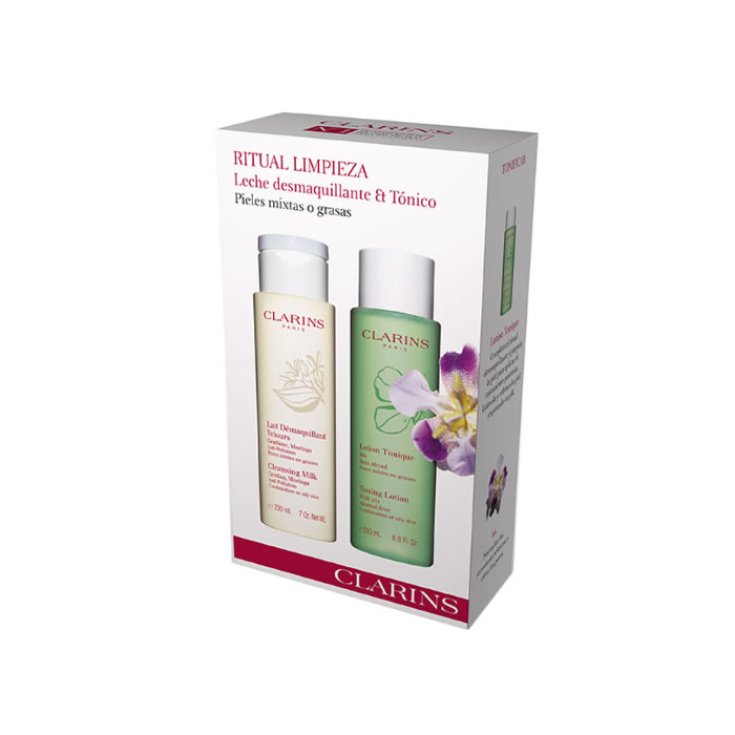 Clarins Ritual Cleanser für Mischhaut oder fettige Haut 2x200ml