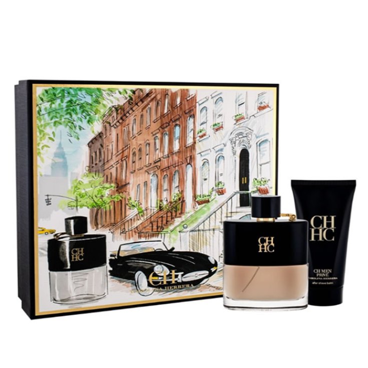 Carolina Herrera Ch Men Privé Eau de Toilette Spray 100ml Set 2 Teile 2020