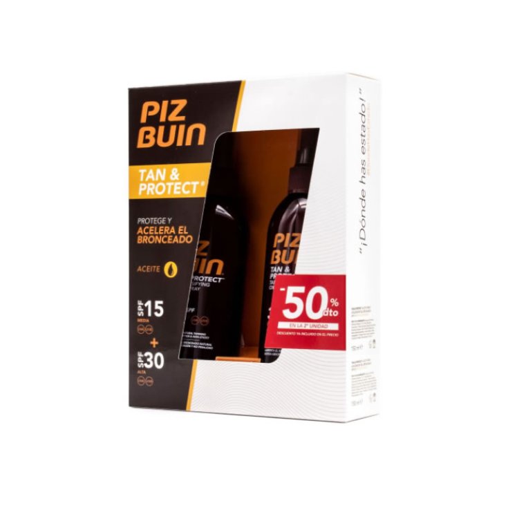 Piz Buin Tan und Protect Duplo Oil Spf15-Spf30