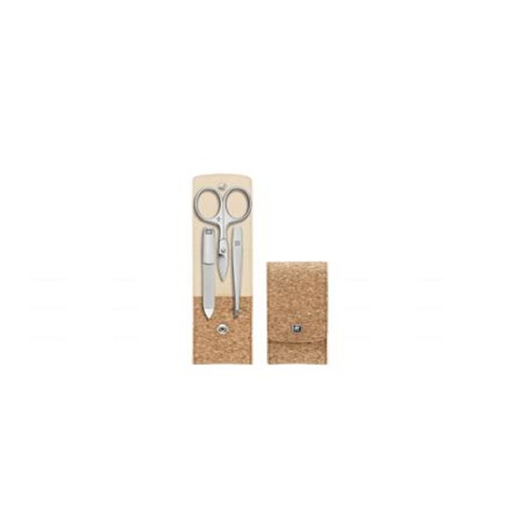 Tweezerman Maniküre Etui Kork Twinox Set 3-tlg