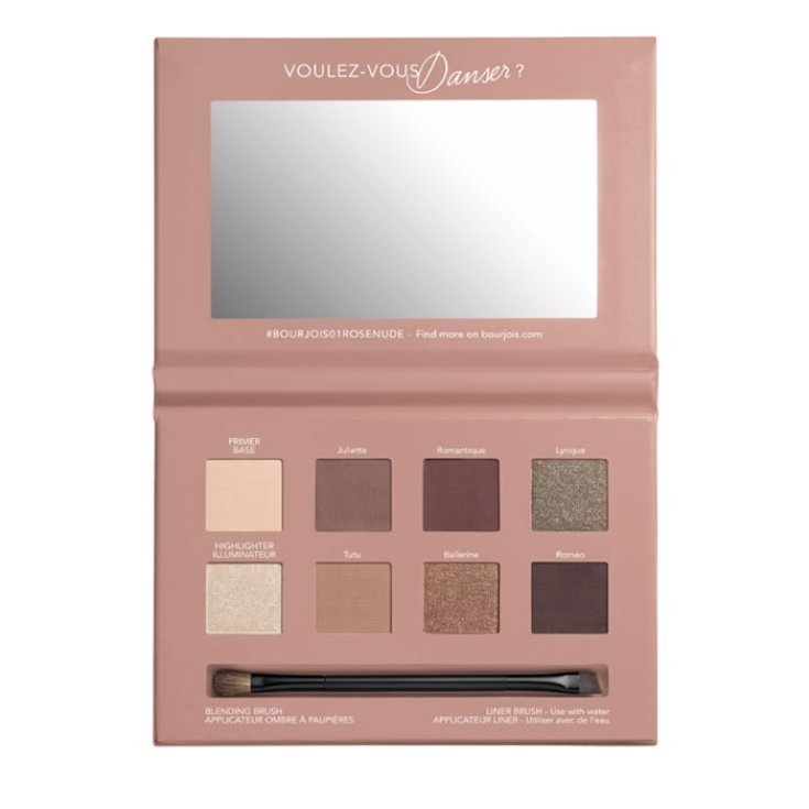 Bourjois Palette Yeux 4 En 1 Lidschatten 01 Place De L'opéra Rose Nude Edition