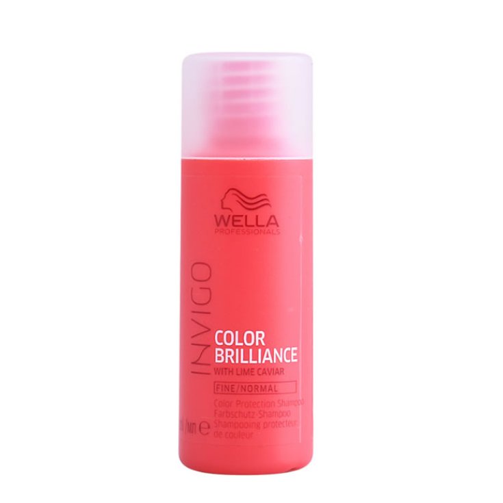 Wella Invigo Color Brilliance Shampoo für dünnes Haar 50 ml
