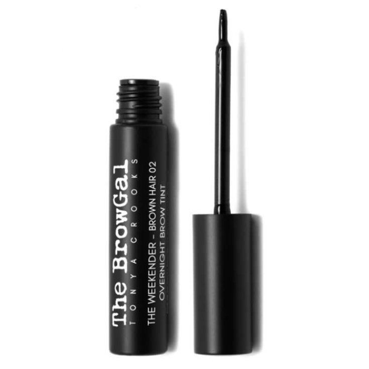 The BrowGal The Weekender Overnight Brow Tint 02 Braunes Haar