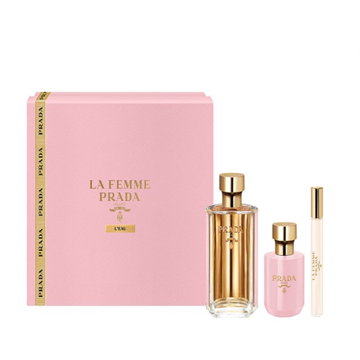 Prada La Femme L'Eau De Toilette Spray 100ml Set 3 Teile 2019