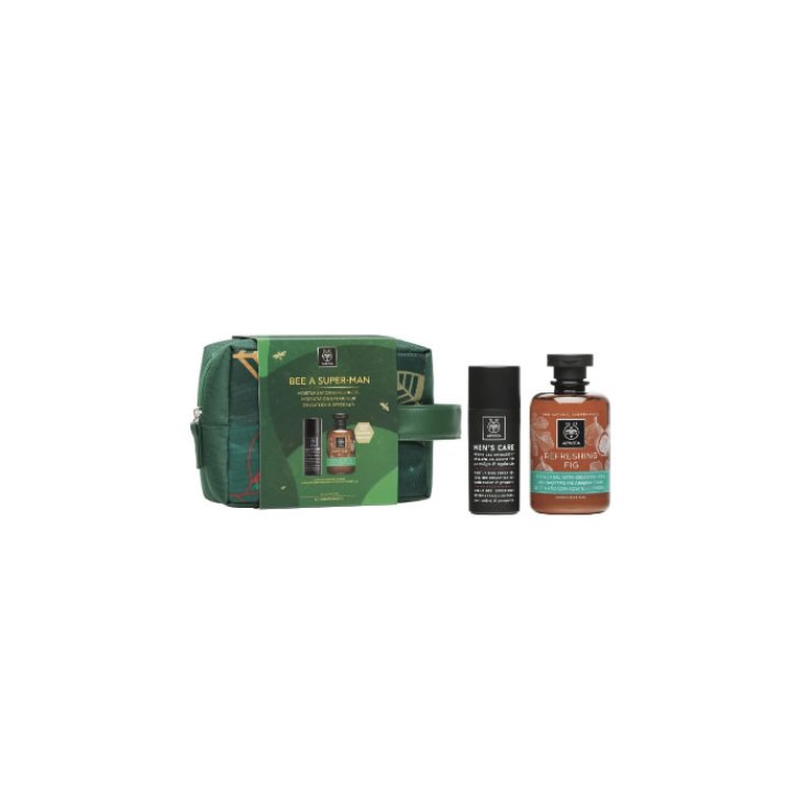 Apivita Mens Care Moisturizing Gel Cream 50ml Set 3 Stück