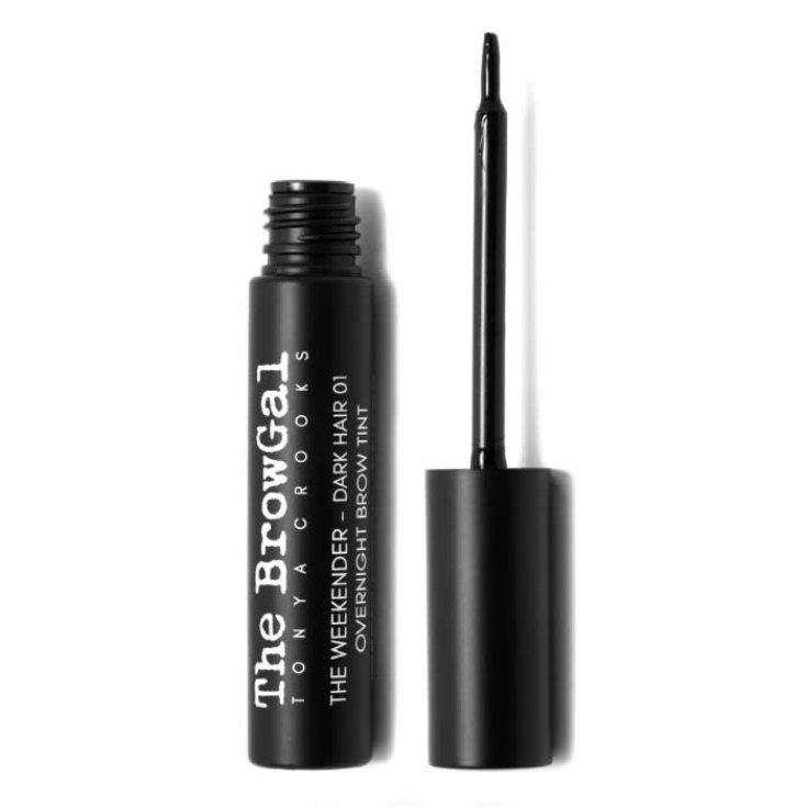 The BrowGal The Weekender Overnight Brow Tint 01 Dunkles Haar