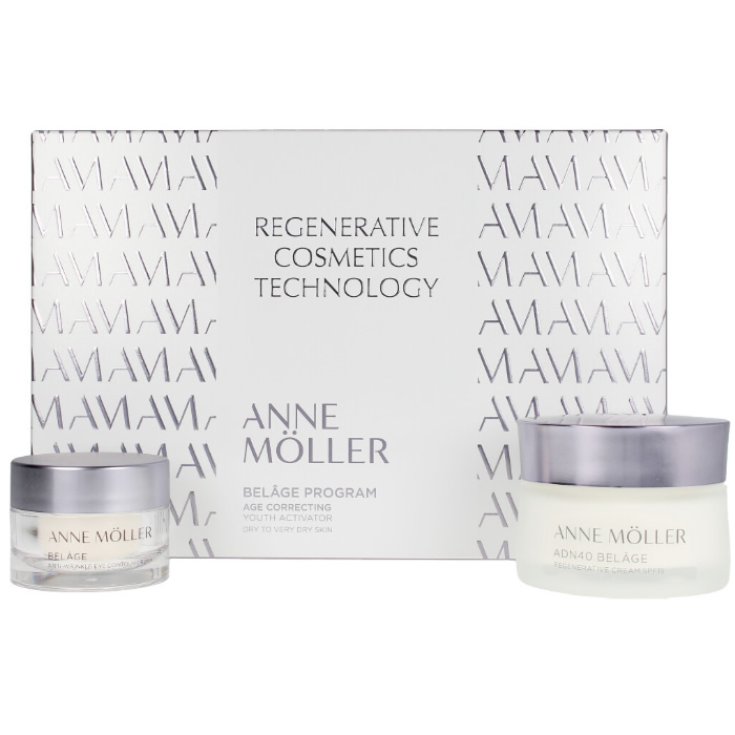 Anne Moller Belâge Regenerative Cream Dry Skin Spf15 50ml Set 2 Teile