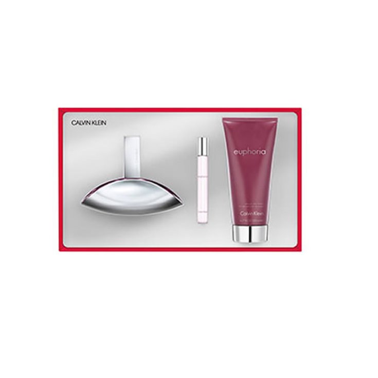 Calvin Klein Euphoria Eau de Parfum Spray 100ml Set 3 Teile 2019
